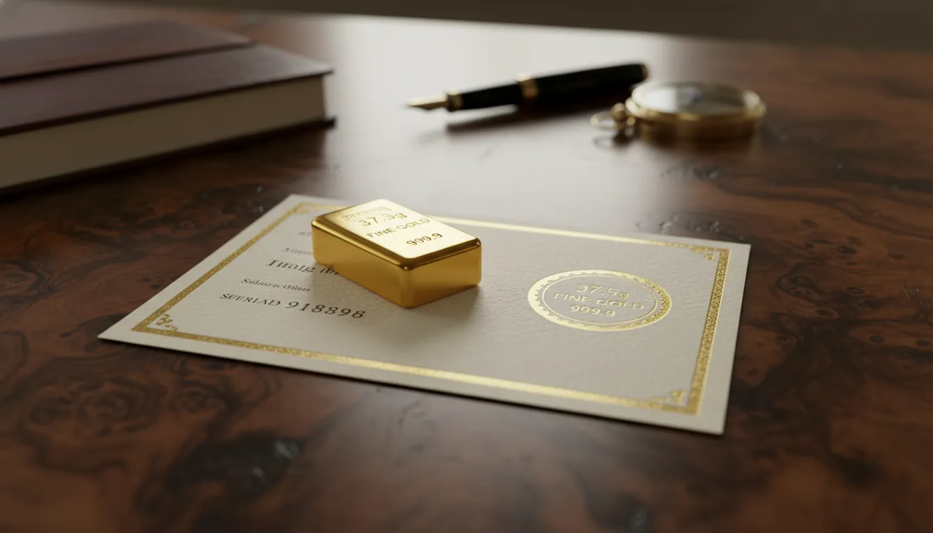 골드바 37.5g 한 돈 가격의 형성 원리와 정확한 가치 계산법