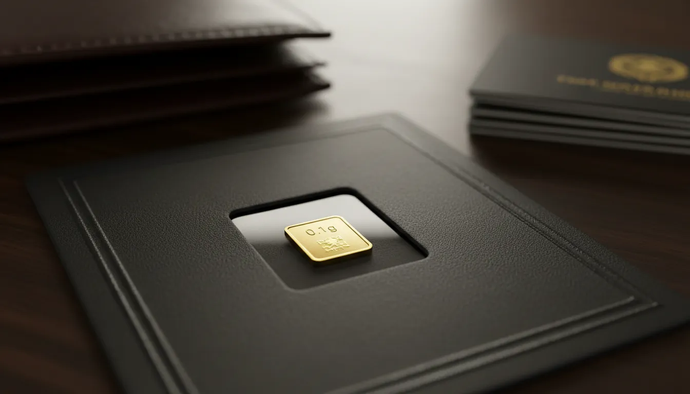 골드바 0.1G 카드형 선물 및 가성비 소액 금투자