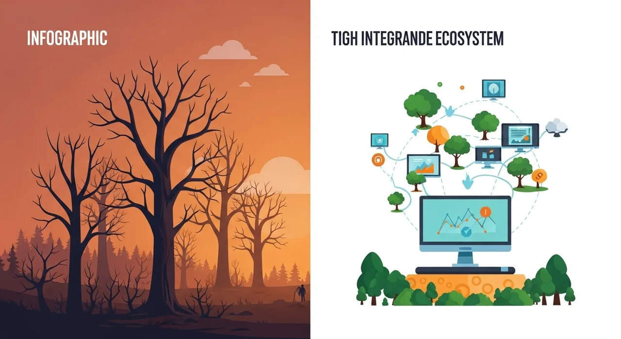 생물다양성 리스크와 기회, 한눈에 비교하기
