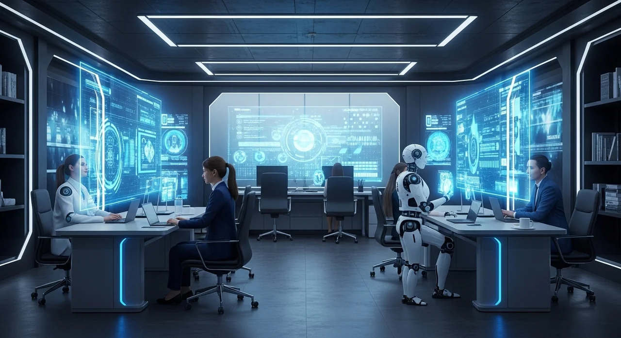 디지털 노동과 AI 직원: 인적 자원 대체 및 미래 노동 시장의 재정의