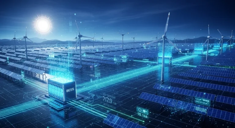 재생에너지 간헐성 해결: ESS와 스마트 그리드로 전력망 안정화까지