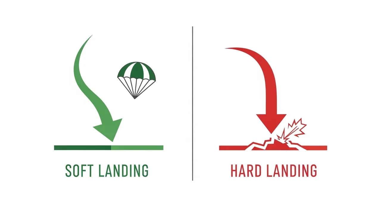 소프트 랜딩과 하드 랜딩의 차이점 비교