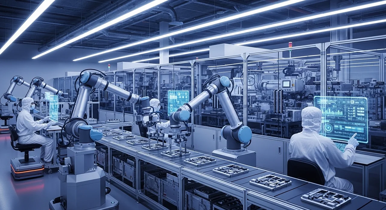 스마트 팩토리 핵심: 인간-로봇 협업과 다품종 소량 생산의 미래