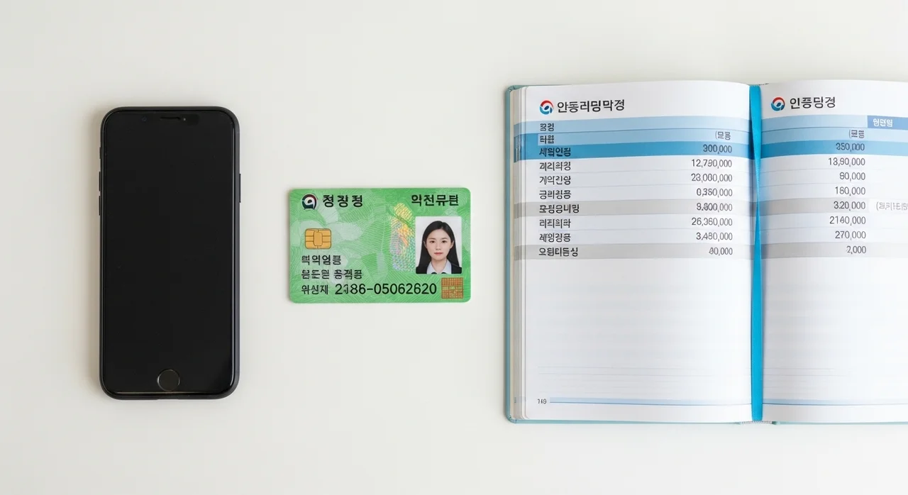 계좌 개설 전 반드시 챙겨야 할 준비물