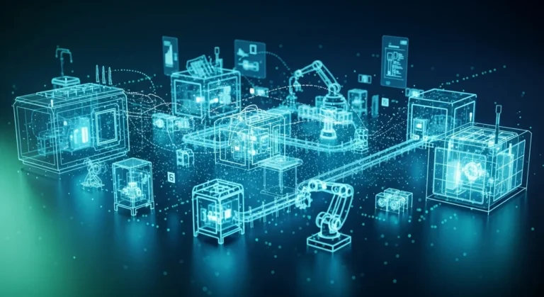 디지털 트윈: 가상 공장 시뮬레이션으로 유지보수 효율화 극대화하기