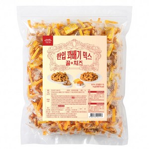 동일식품 미니 한입 꽈배기 두가지맛 꿀꽈배기+치즈꽈배기 약150개입