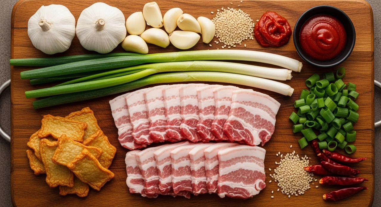 요리 준비를 위한 재료 체크리스트