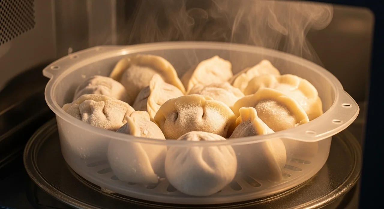 냉동만두 전자레인지 찌는 법, 촉촉하게 만드는 핵심 꿀팁