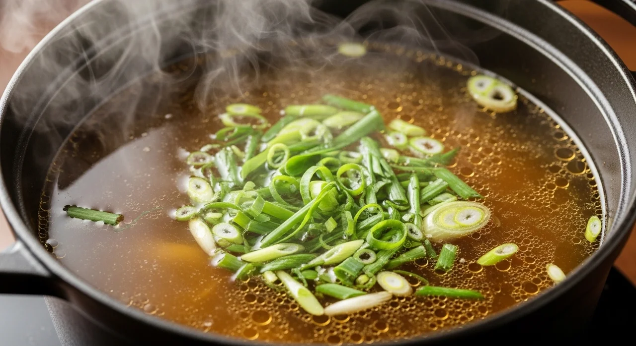 육수 내기와 간 맞추기 꿀팁