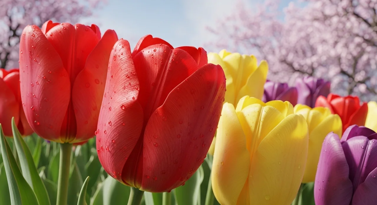 벚꽃 vs 튤립, 지금 즐겨야 할 포인트는?