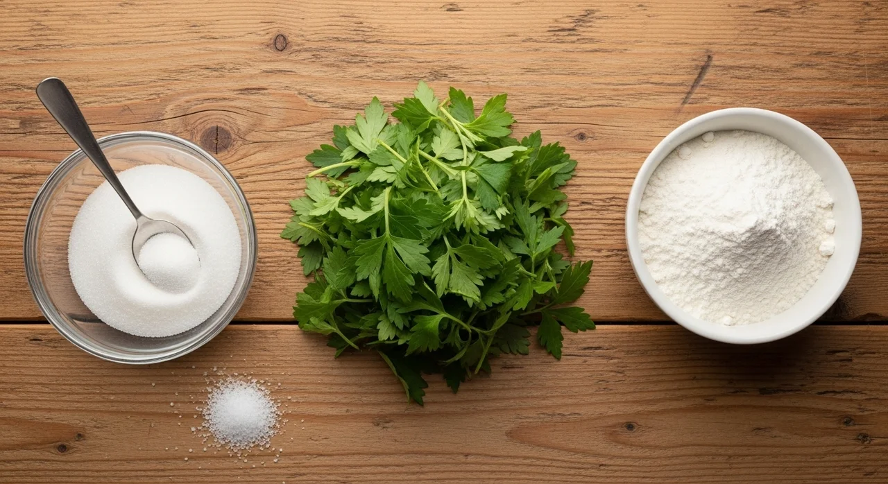 성공적인 쑥떡 요리를 위한 준비물