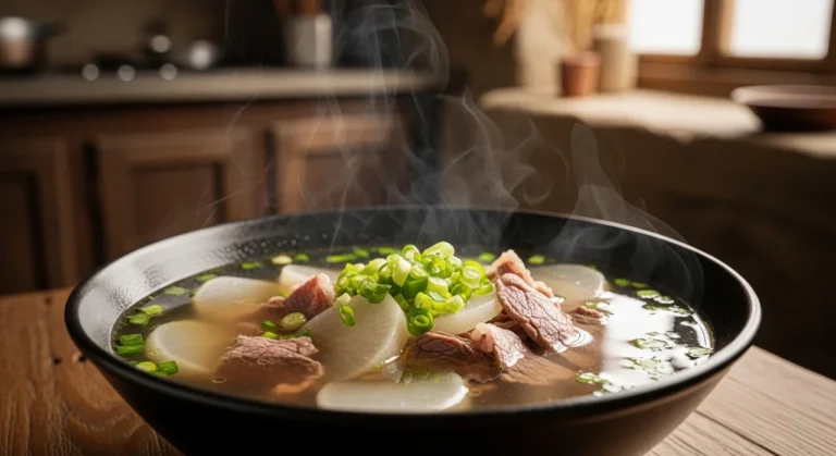 맑은 소고기무국 끓이는 법: 깊고 깔끔한 국물 내는 황금 레시피