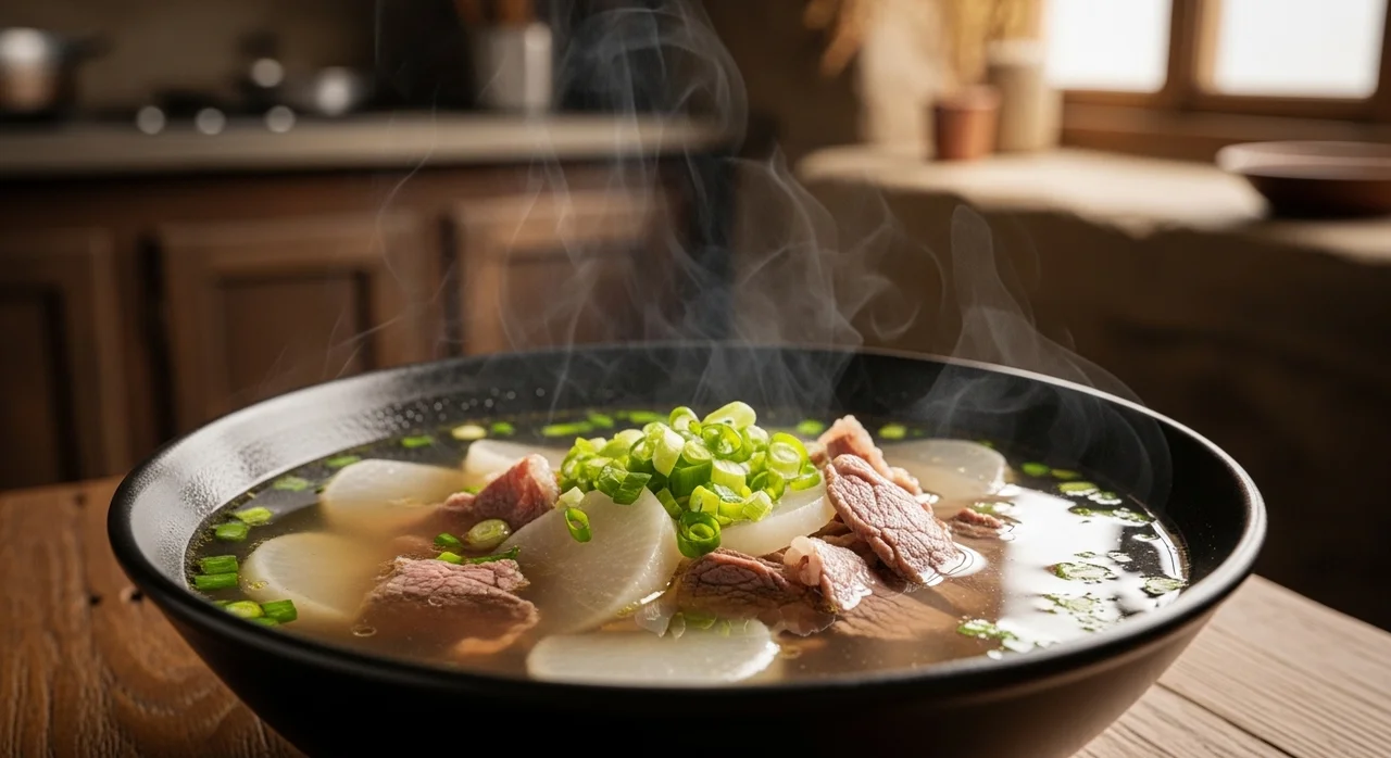 맑은 소고기무국 끓이는 법: 깊고 깔끔한 국물 내는 황금 레시피