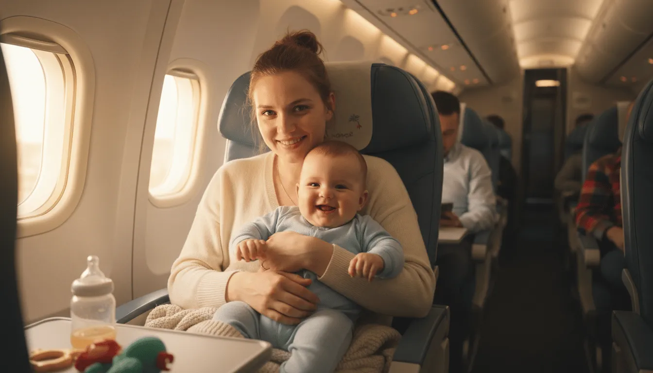 아기랑 비행기 무료 탑승 팁