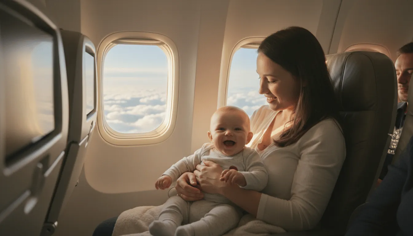 무료 탑승의 기준, 만 2세 미만 유아의 조건