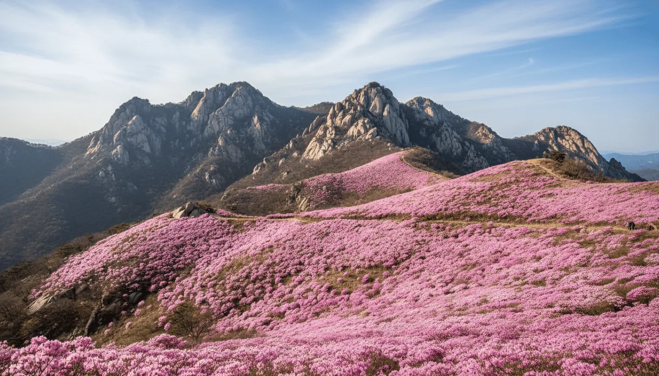 전국 최대 규모, 황매산 철쭉 군락지 탐방