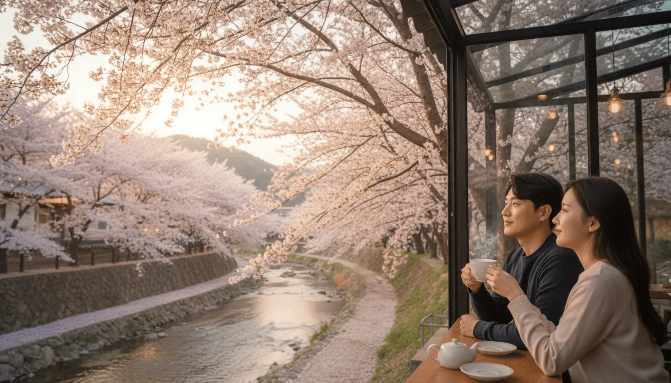별내의 낭만, 용암천과 카페거리