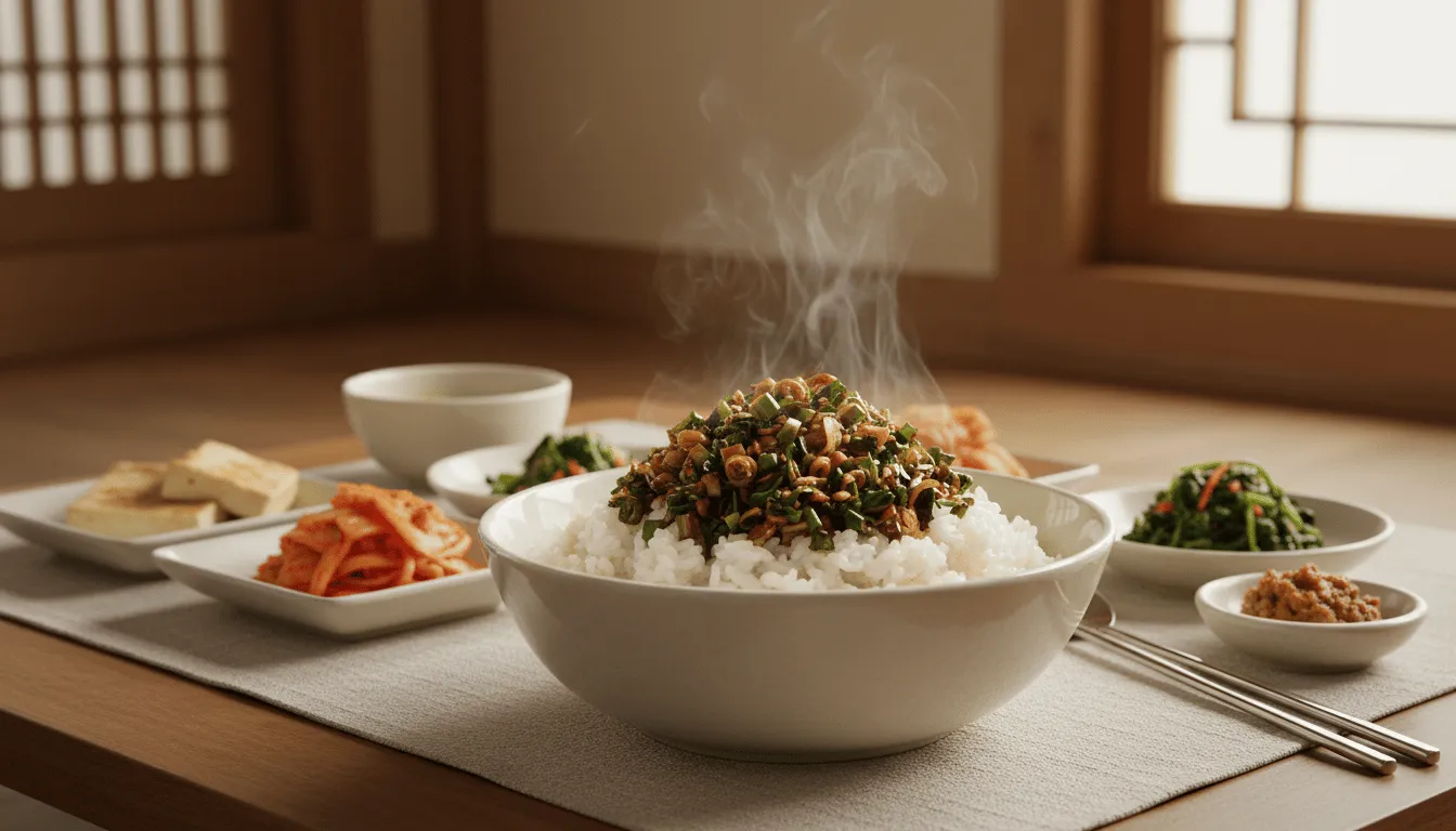달래 간장 양념장: 만능 치트키로 즐기는 식탁