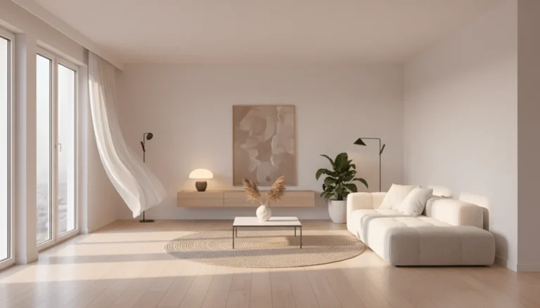 거실 비움 인테리어 팁