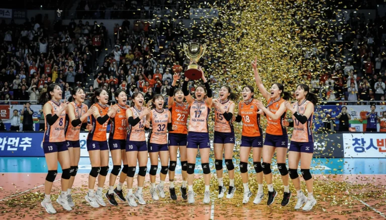 GS칼텍스 여자 배구 챔프전 최종 우승