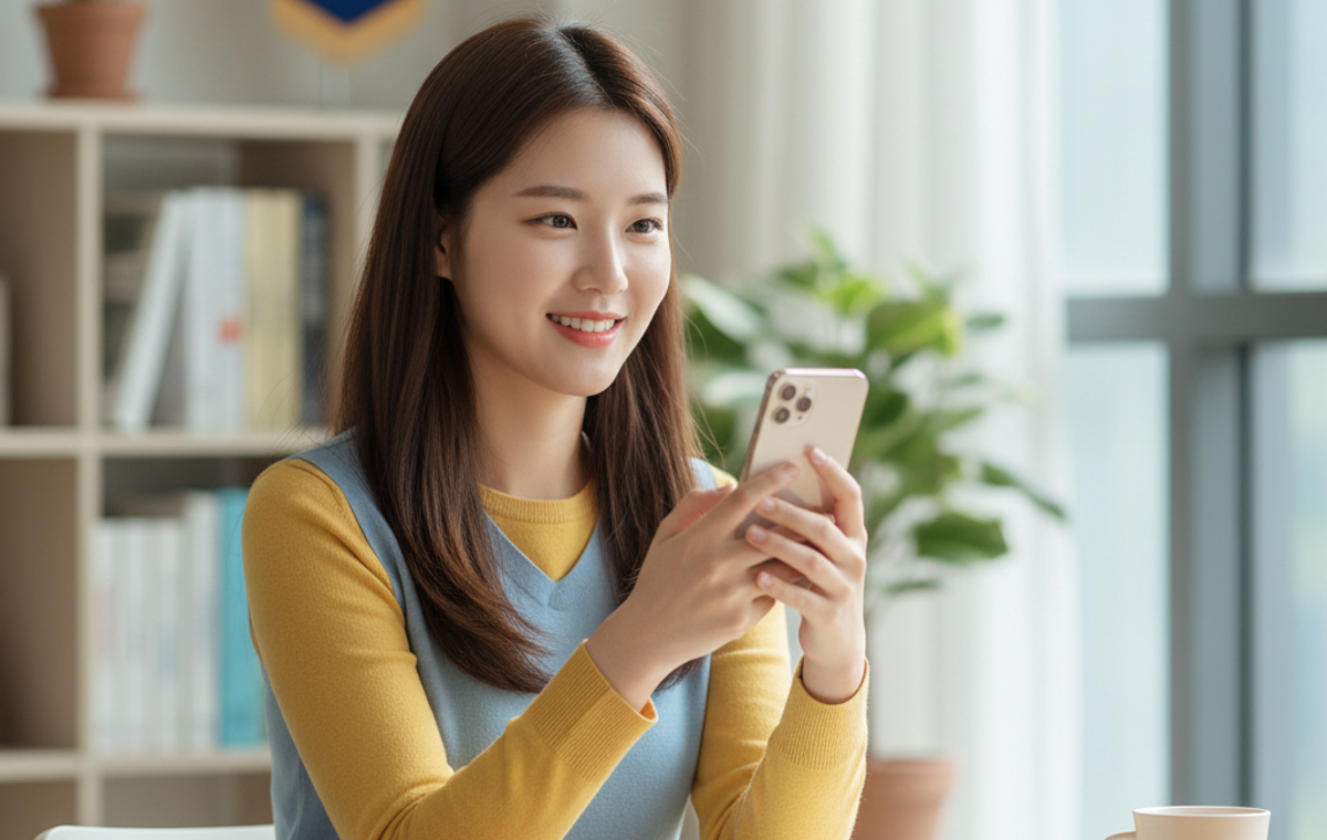 대학 합격자 발표 확인하기 본문 안내 이미지