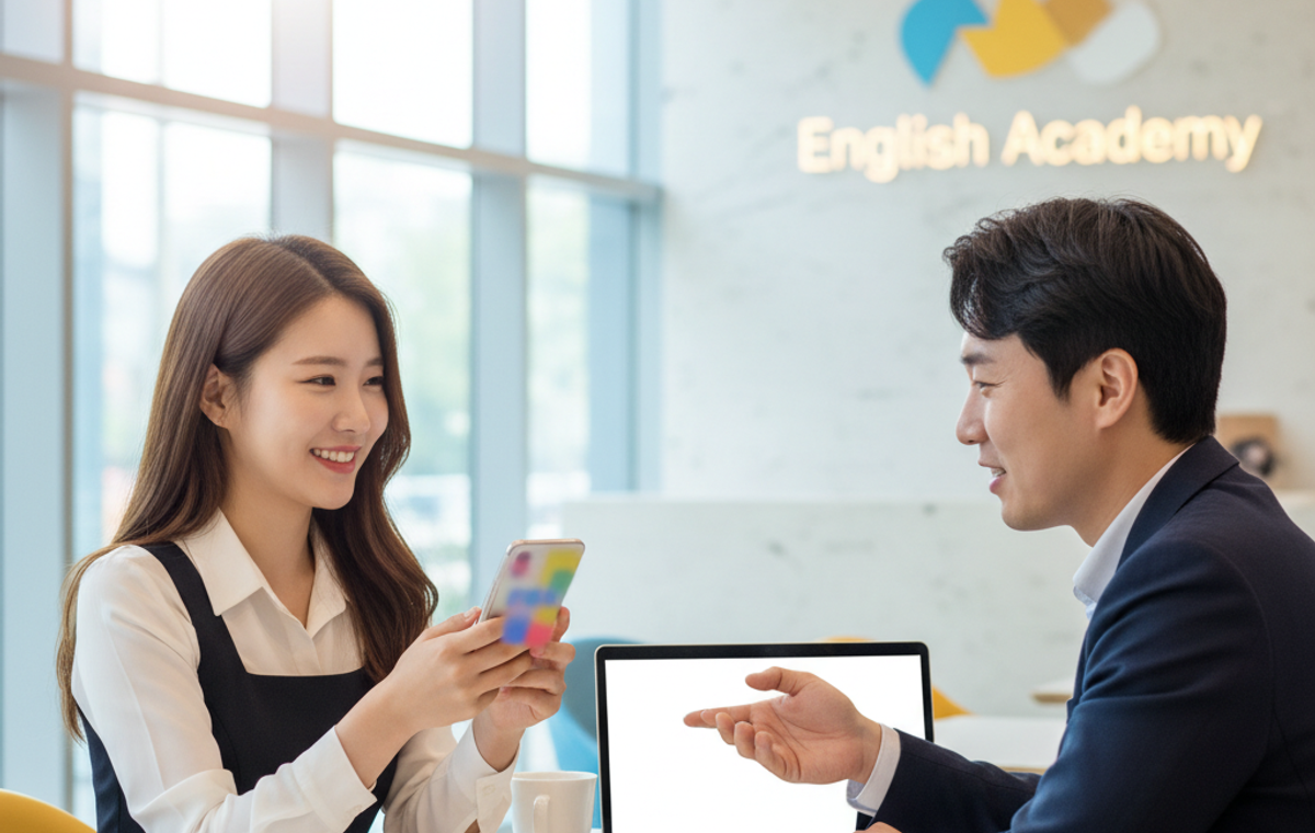 영어학원 상담 신청하기 본문 안내 이미지