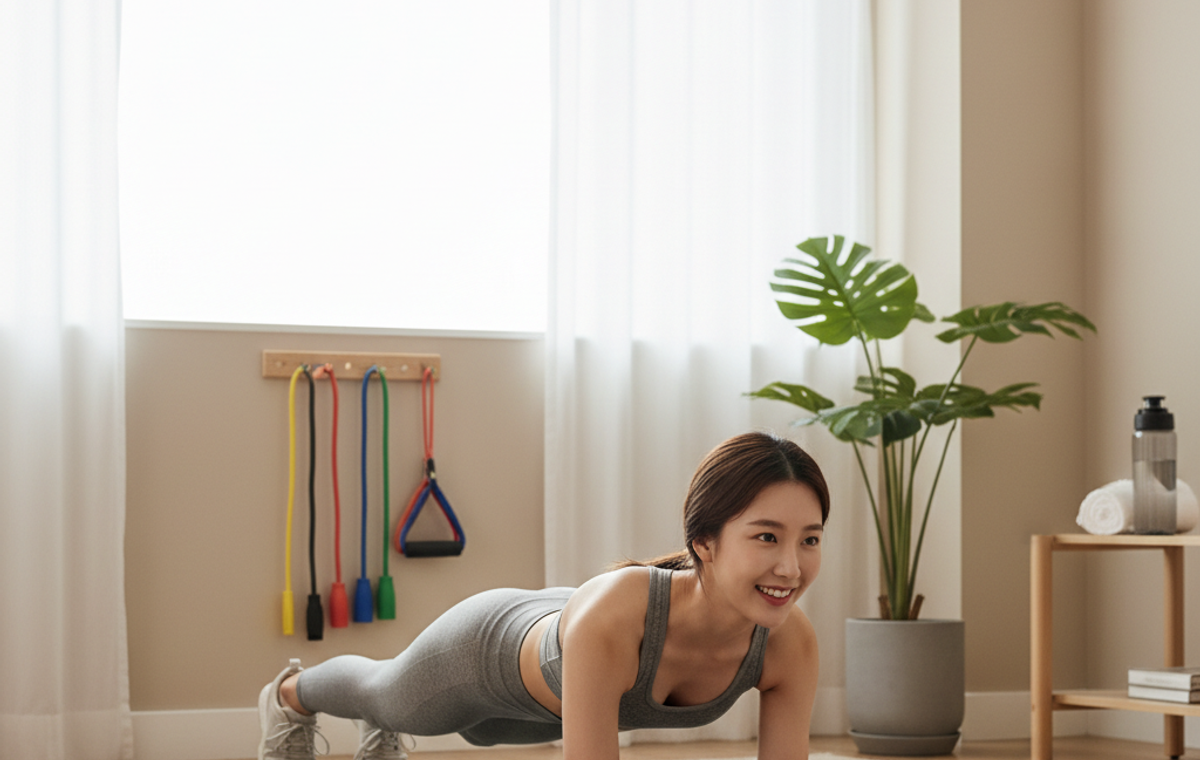 홈트레이닝 시작하기 본문 안내 이미지