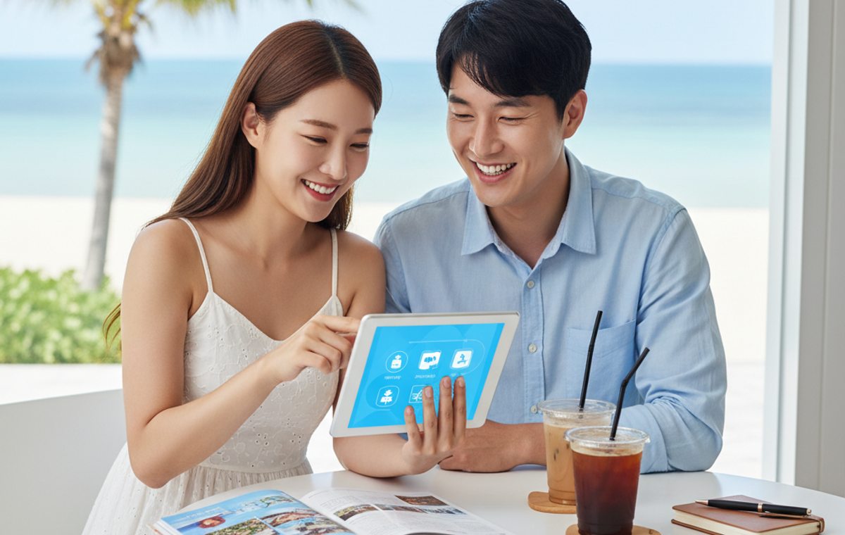 신혼여행 견적 확인하기 본문 안내 이미지
