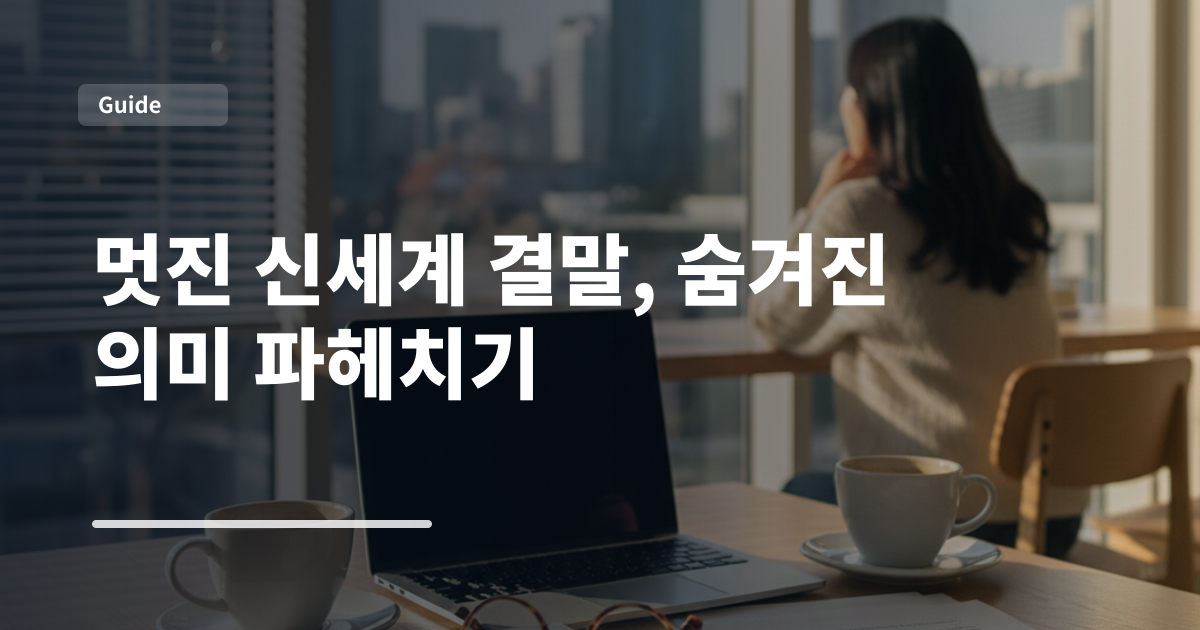 멋진 신세계 결말, 숨겨진 의미 파헤치기